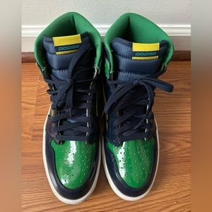 KOOL KIY… Green, Yellow, and Blue Reves Paris x Air Kiy “Dodge Edition” Size 10